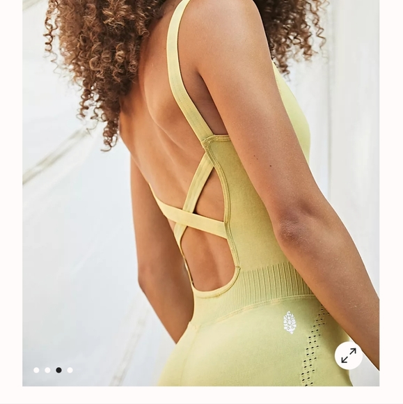 Free People Good Karma Onesie Matcha - Picture 9 of 13